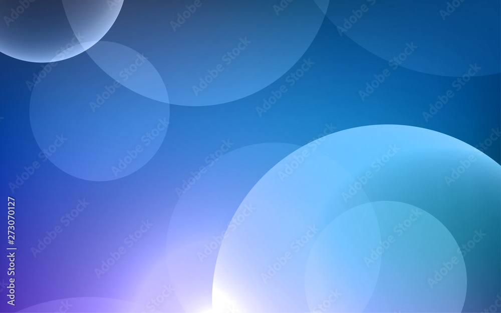 Abstract Bokeh white circle background