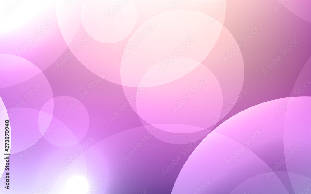 Abstract Bokeh white circle background