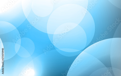 Abstract Bokeh white circle background