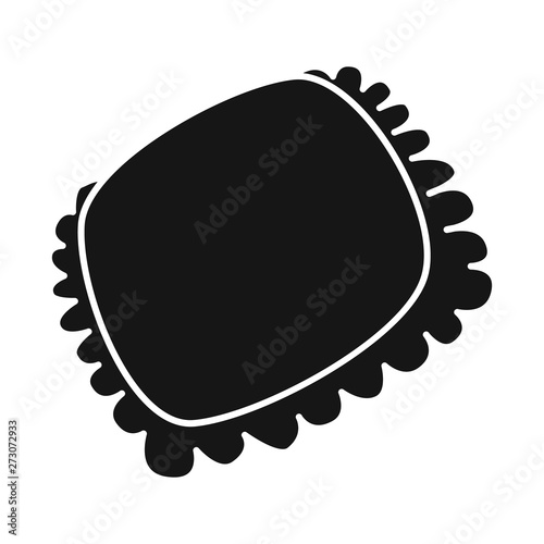 Vector illustration of manti  and Asia logo. Collection of manti  and meat stock vector illustration.