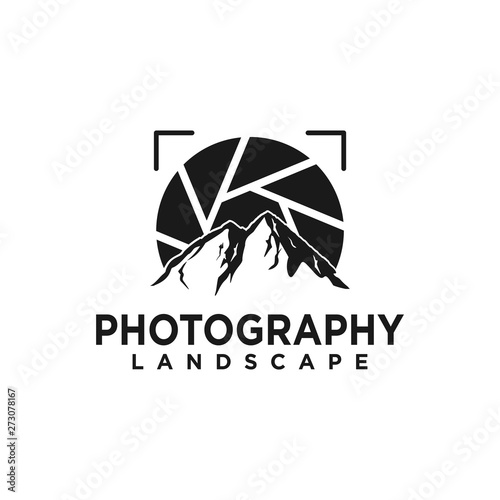 Landscape photography logo design inspiration