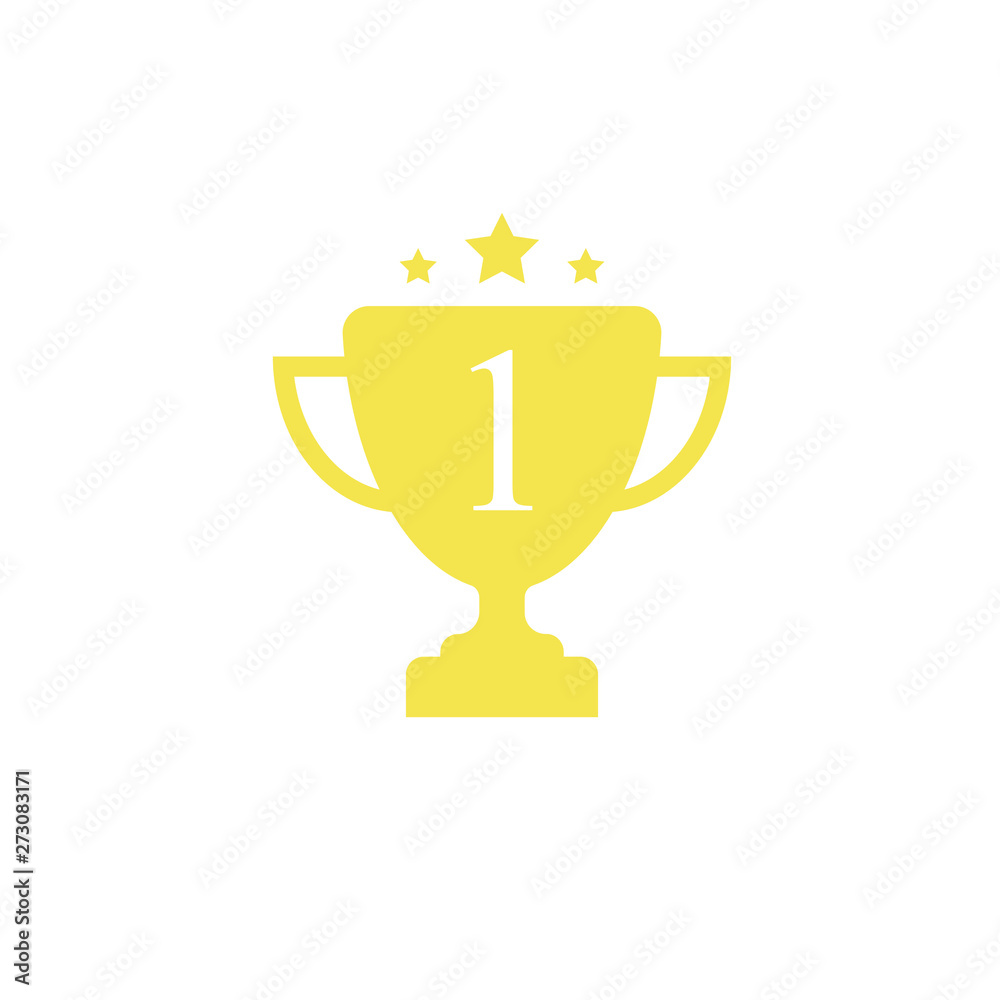 TROPHY RANK 1 LOGO VECTOR ICON TROPHY RANK 1 LOGO VECTOR ICON