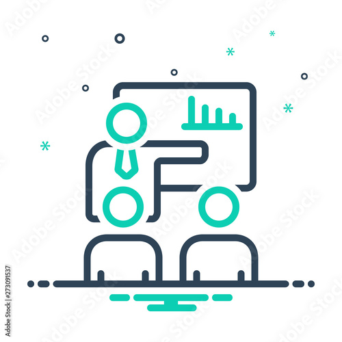  mix icon for  company meeting