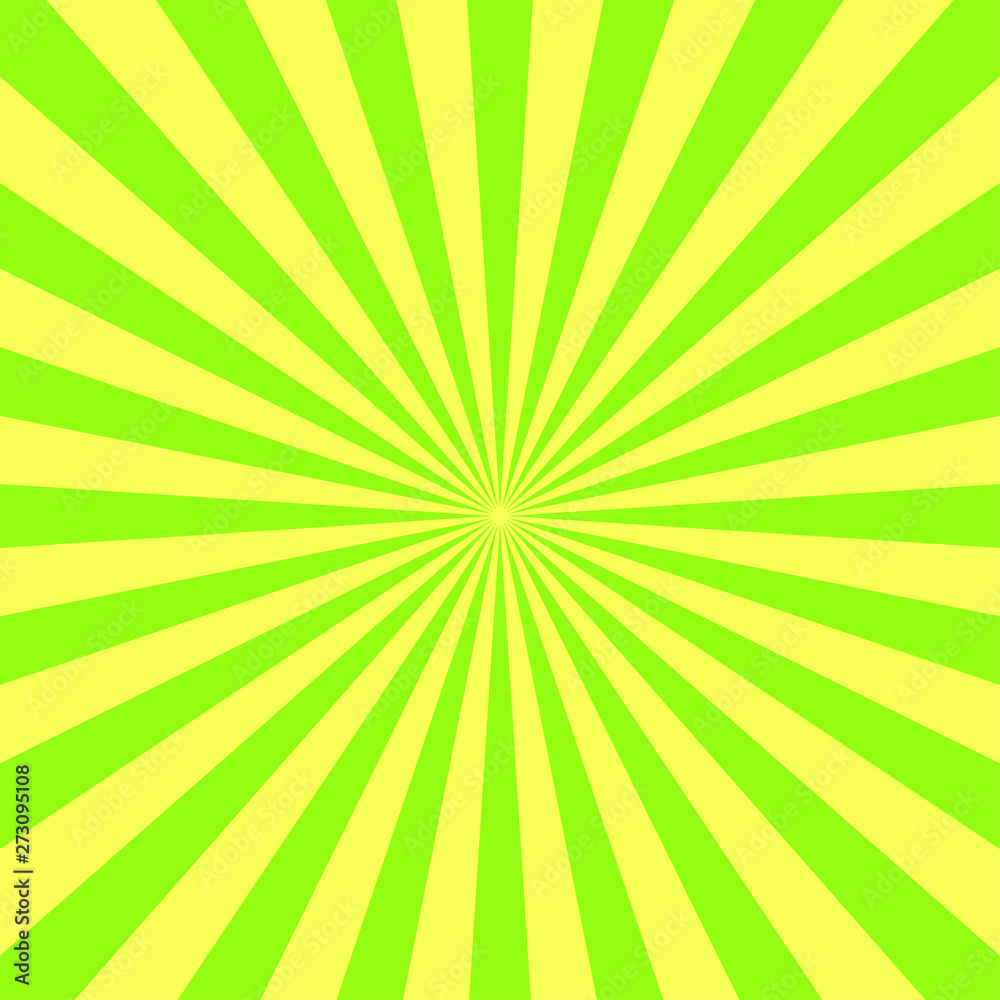 Yellow and Blue green sun rays background for your design. Vector. Yellow and Blue green sun rays background for your design. Vector.
