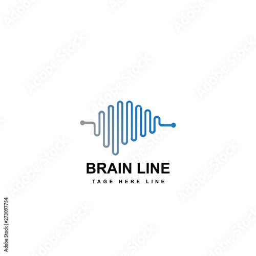 brian line logo template