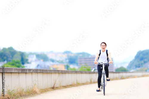 サイクリング・女性