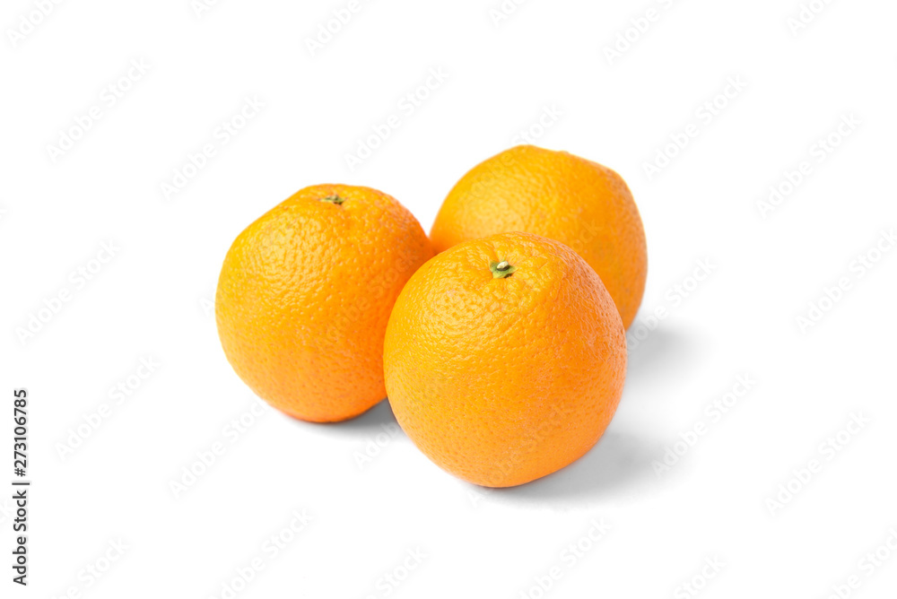 Orange isolated on white background. Orange isolated on white background.