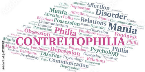 Contreltophilia word cloud. Type of Philia.