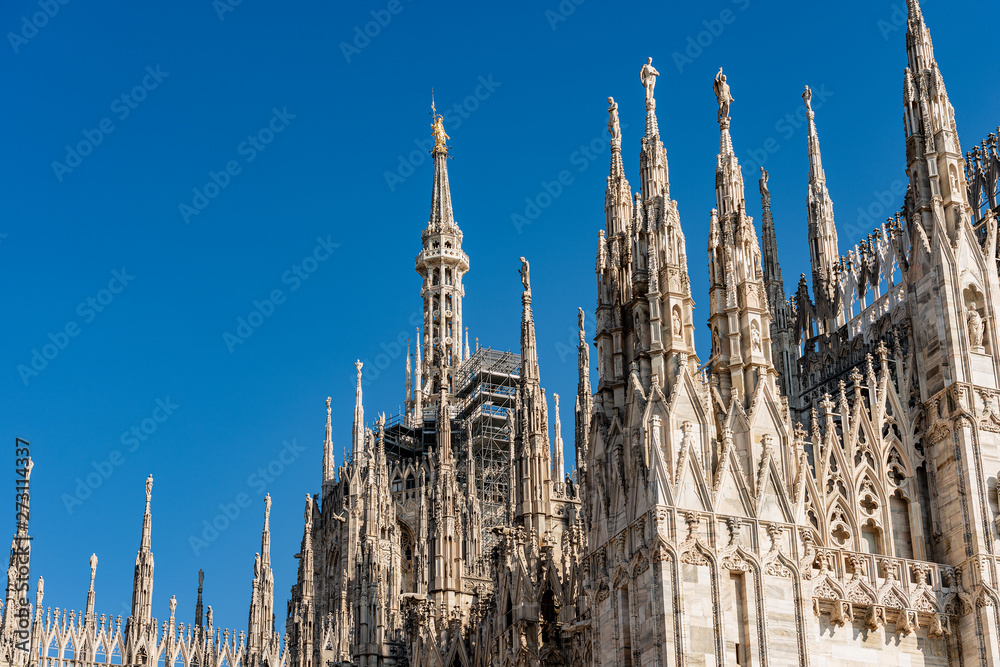Fototapeta premium Duomo di Milano - Milan Cathedral - Lombardy Italy