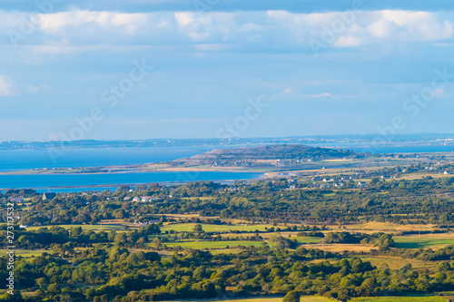 Galway Bay from above Bucht von oben