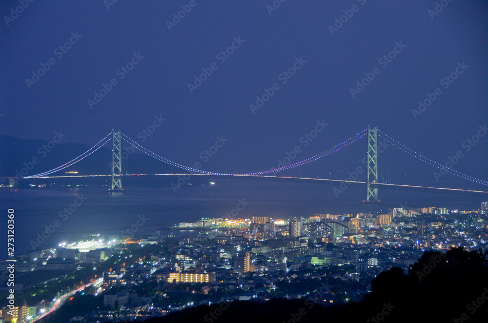 Fototapeta premium bridge at night