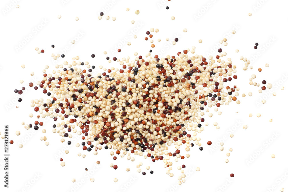 quinoa isolated on white background. quinoa seed quinoa isolated on white background. quinoa seed
