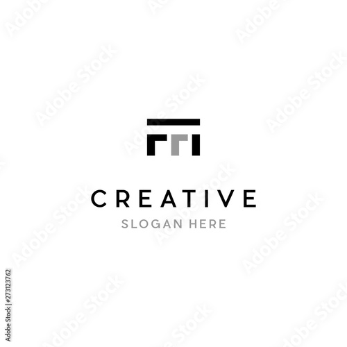 Letter FFM Creative Logo Icon Design Template photo