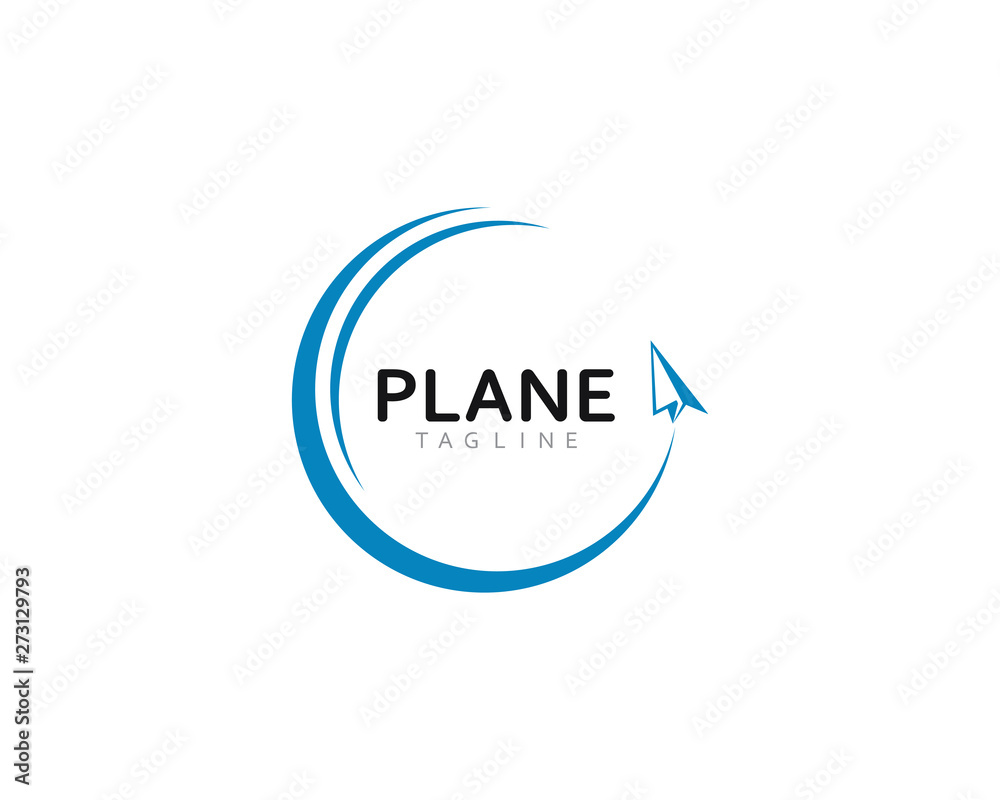 Paper Plane Icon Logo Template vector illustration design Paper Plane Icon Logo Template vector illustration design