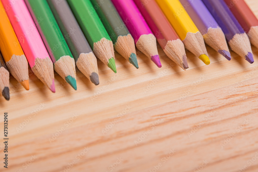 Obraz premium colorful pencils