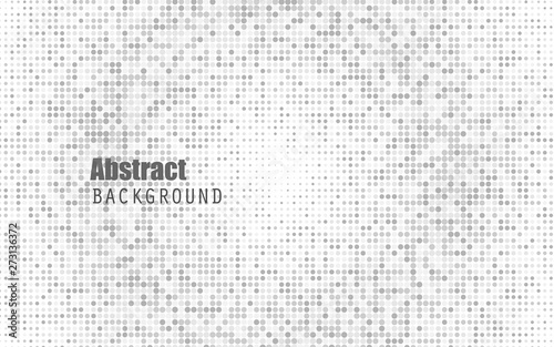 Abstract white color halftone background. Black and dark grey. Modern design background for report and project presentation template. Vector illustration graphic.