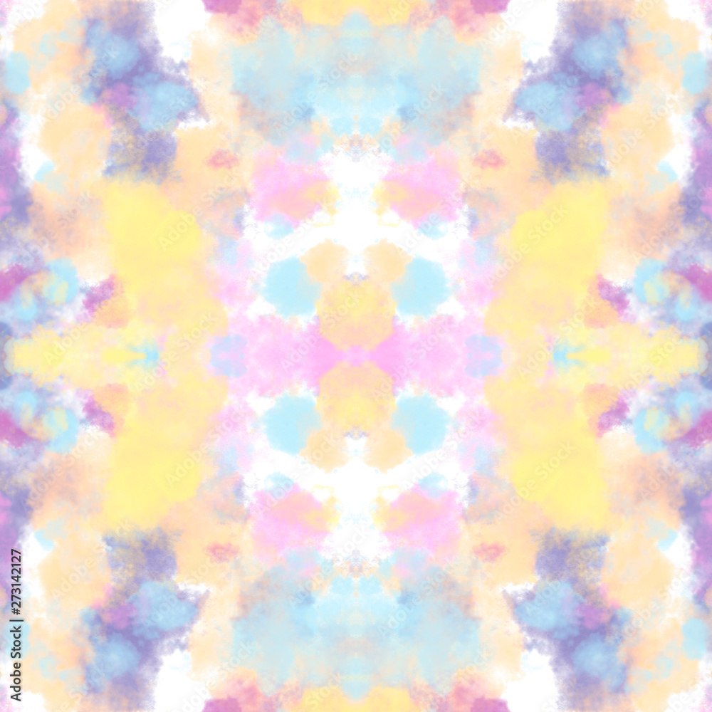 Fractal background for meditation. Geometric fractal art background. Mandala sacred geometry.