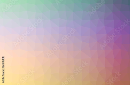 Illustration of abstract Orange, Yellow horizontal low poly background. Beautiful polygon design pattern.