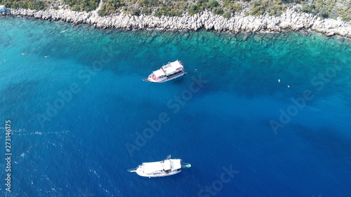 Images of the most beautiful beaches of the Mediterranean. You can dive or swim and enjoy.  KAŞ/ ANTALYA © Vecihikopter