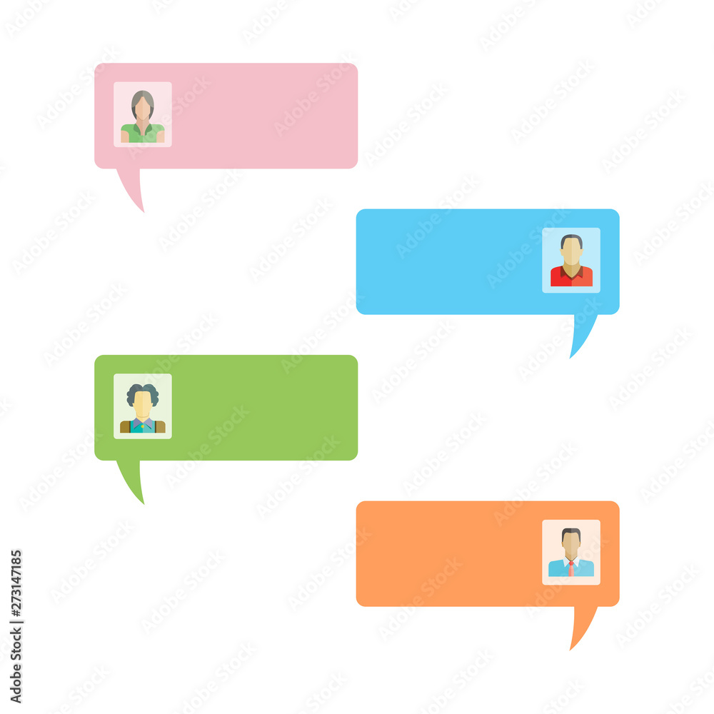 message dialog with user people message dialog with user people