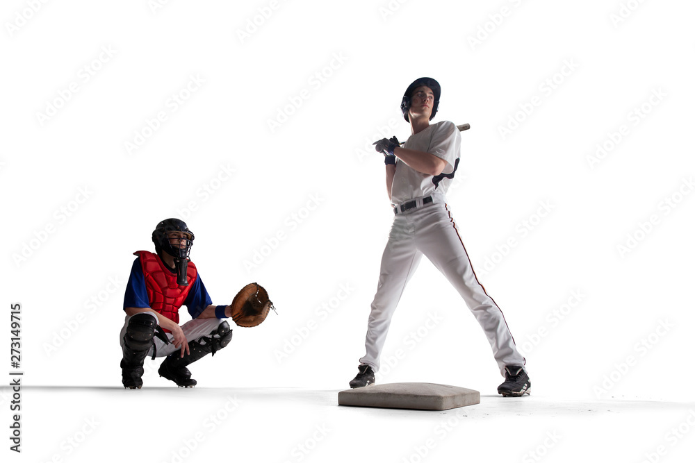 Obraz premium Baseball isolated on white