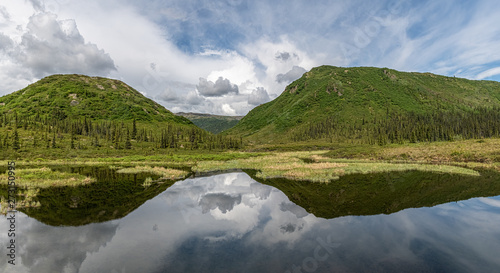 Mountain Pond Panorama © Andrew Kazmierski