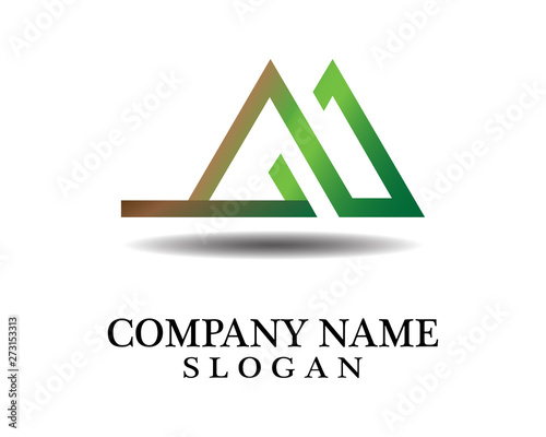 Mountain Logo Business Template Vector