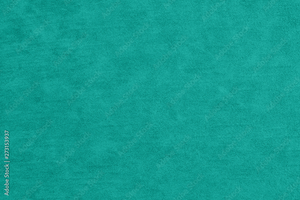 Fototapeta premium Teal textured leather material background