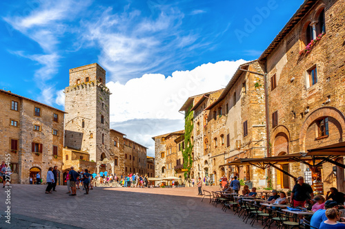 San Gimignano, Toskana, Italien  photo