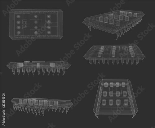3d vector chip set for computer