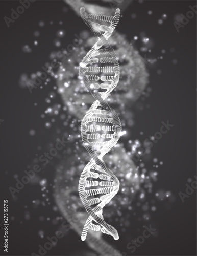 vector set abstract element. scientific research and treatment of diseases. DNA