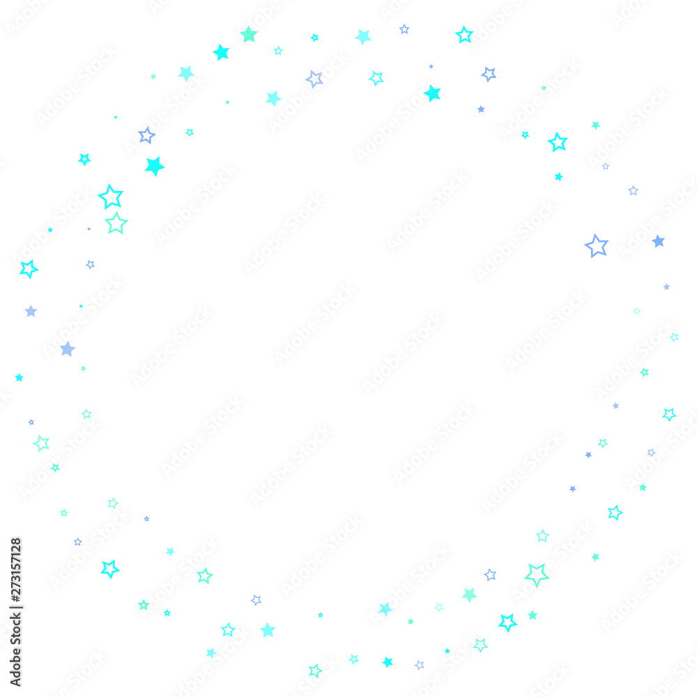 Blue, cyan, turquoise glitter stars confetti Blue, cyan, turquoise glitter stars confetti