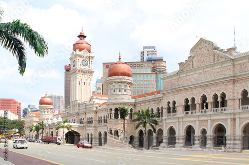 KUALA LUMPUR, MALAYSIA, JANUARY 2017: Merdeka Square is a historic landmark