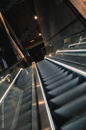 escalator in subway station © Thanh