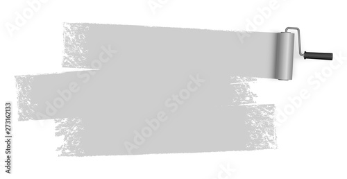 paint roller concept with marking