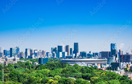 Photography 東京　青空と都市風景