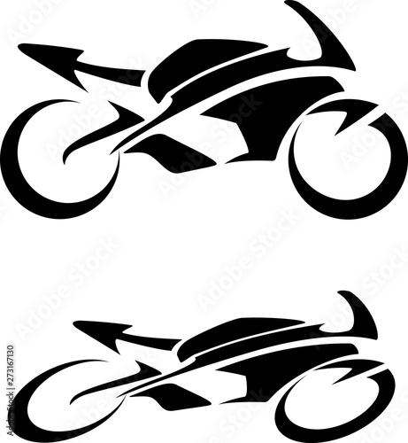 Sport Motorcycle Abstract