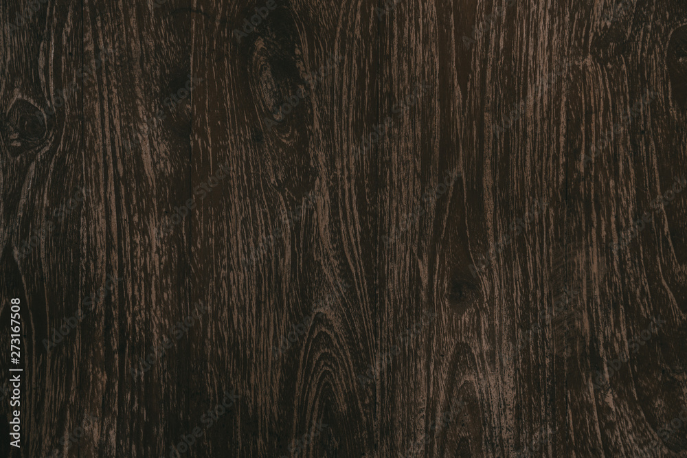Naklejka premium Dark Brown gray wood texture natural tree background