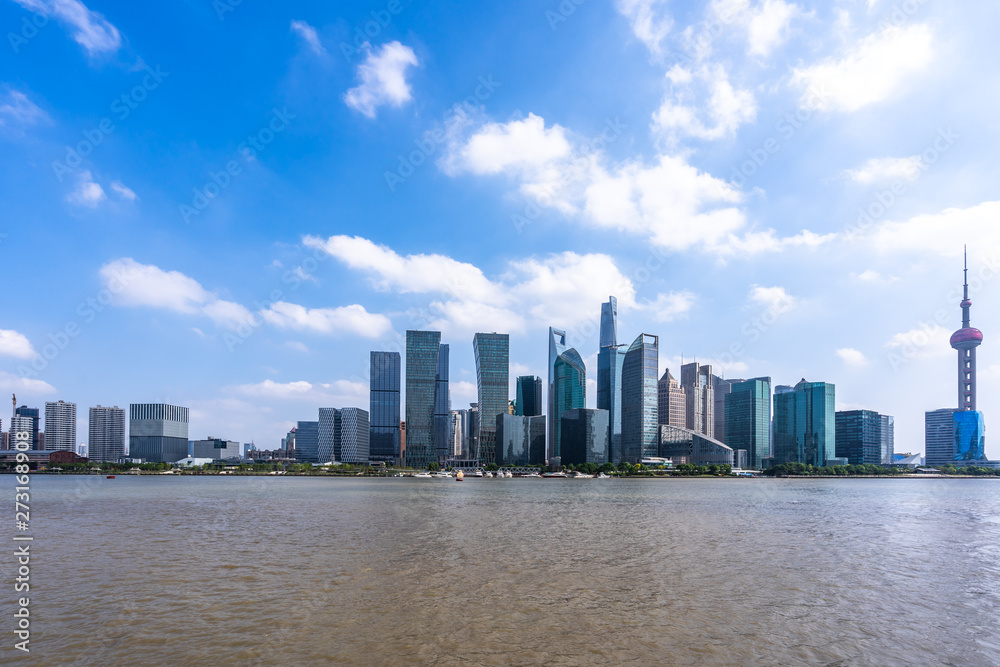 city skyline in shanghai china city skyline in shanghai china