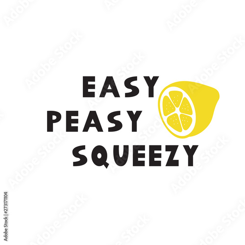 Card of hand drawn lemon fr...