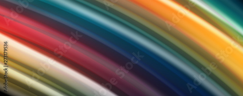 Flowing liquid colors - modern colorful flow poster. Wave liquid shapes. Art design for your design project