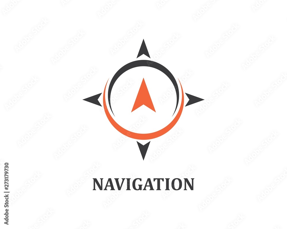 compass logo vector tempate ilustration compass logo vector tempate ilustration