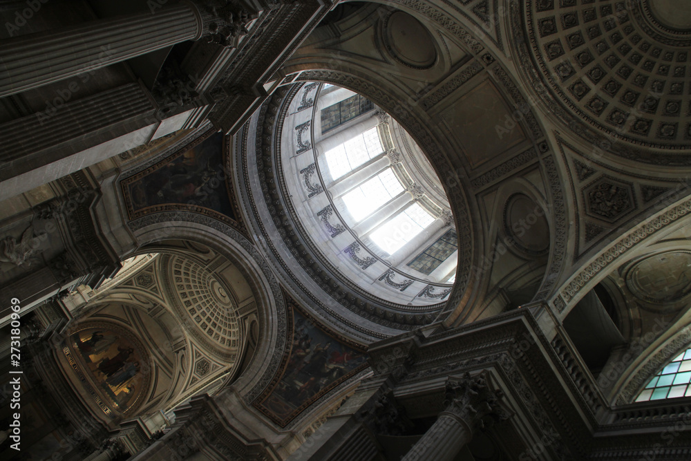 in the panthéon in paris (france) in the panthéon in paris (france)