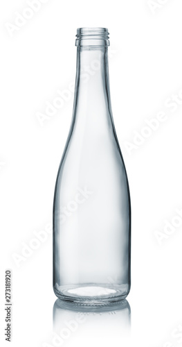 Wallpaper Mural Empty clear glass bottle Torontodigital.ca