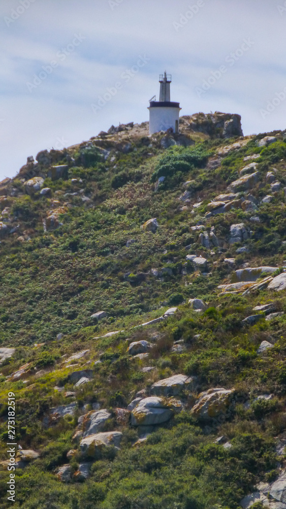 Cies Islands. Atlantic National Park. Vigo. Galicia,Spain