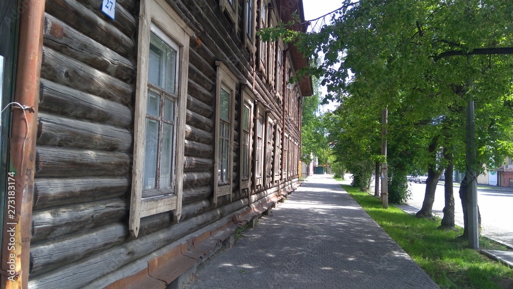  old buildings in the city center
