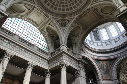Photography in the panthéon in paris (france)