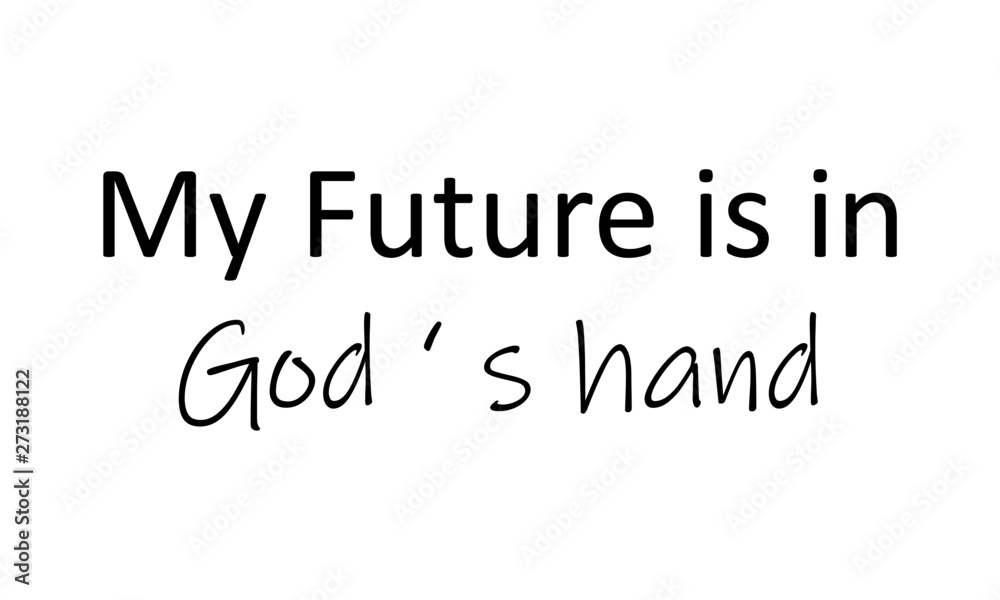 Christian faith, typography for print or use as poster, card, flyer or T shirt Christian faith, typography for print or use as poster, card, flyer or T shirt