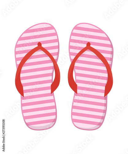 Flip flops vector cartoon illustration © backup_studio