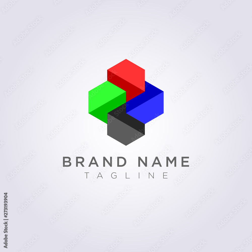 Design Geometry Abstract Logo Icons for You to Use Design Geometry Abstract Logo Icons for You to Use